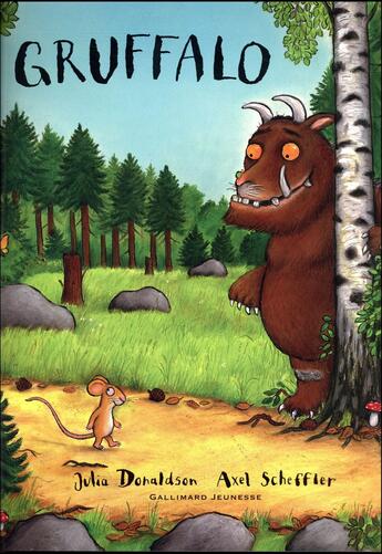 Couverture du livre « Gruffalo » de Axel Scheffer et Julia Donaldson aux éditions Gallimard-jeunesse