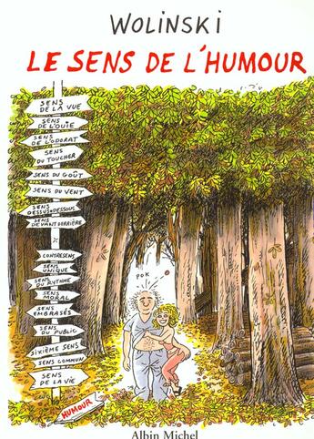 Couverture du livre « Le sens de l'humour » de Georges Wolinski aux éditions Drugstore