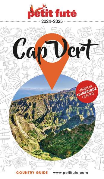 Couverture du livre « Country guide : Cap-Vert (édition 2024/2025) » de Collectif Petit Fute aux éditions Le Petit Fute