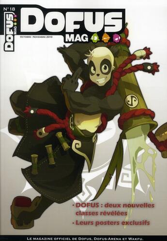 Couverture du livre « DOFUS MAG Tome 18 » de Dofus aux éditions Ankama