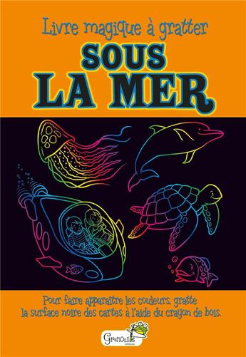 Couverture du livre « Sous la mer » de Christel Durantin aux éditions Grenouille