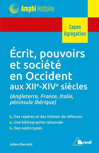 Couverture du livre « Nouvelle question d'histoire ; capes, agrégation » de Michel Kaplan aux éditions Breal