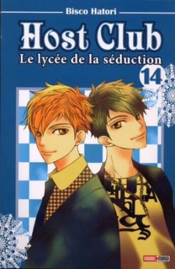 Couverture du livre « Host club Tome 14 » de Hatori Bisco aux éditions Panini