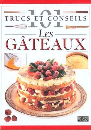 Couverture du livre « Les gâteaux » de  aux éditions Mango