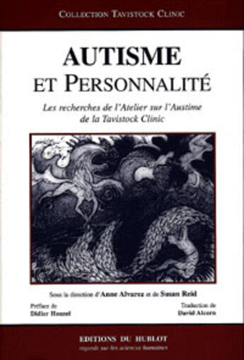 Couverture du livre « Autisme Et Personnalite » de Anne Alvarez et Susan Reid aux éditions Hublot