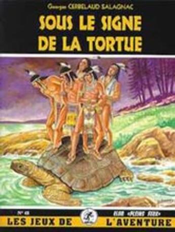 Couverture du livre « Sous le signe de la tortue ; légende indienne » de Georges Cerbelaud-Salagnac aux éditions Elor