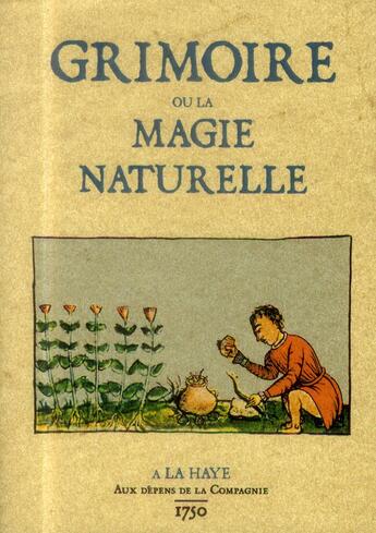 Couverture du livre « Grimoire ou la magie naturelle » de  aux éditions Maxtor