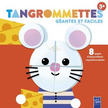 Couverture du livre « Gommettes - 3+ - la souri » de  aux éditions Yoyo Books