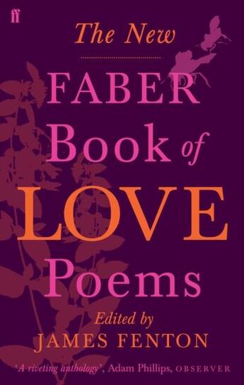 Couverture du livre « The new faber book of love poems » de James Fenton aux éditions Faber Et Faber