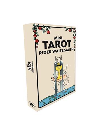 Couverture du livre « Le mini tarot rider waite smith » de Margot Robert-Winterhalter aux éditions Le Lotus Et L'elephant