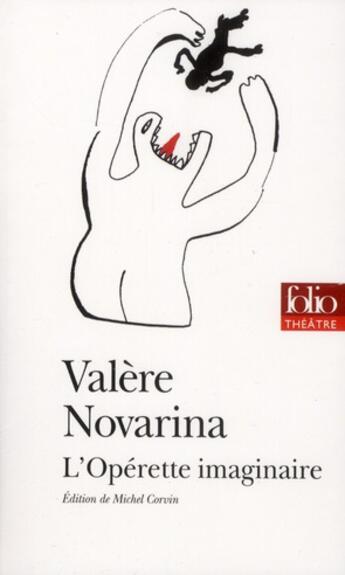 Couverture du livre « L'opérette imaginaire » de Valere Novarina aux éditions Folio