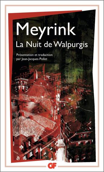 Couverture du livre « La nuit de Walpurgis » de Meyrink aux éditions Flammarion