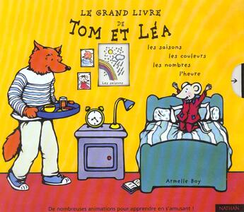 Couverture du livre « Grand livre de tom et lea » de Boy aux éditions Nathan