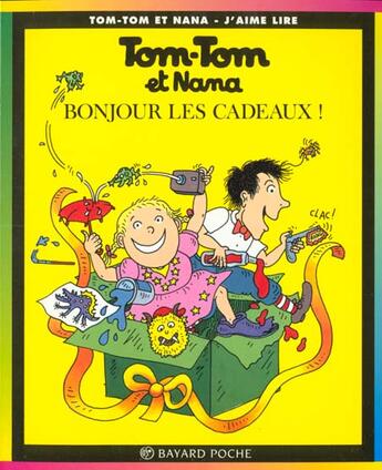 Couverture du livre « Tom-Tom et Nana T.13 ; bonjour les cadeaux ! » de Bernadette Despres et Jacqueline Cohen aux éditions Bayard Jeunesse