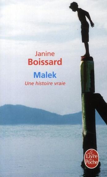 Couverture du livre « Malek » de Janine Boissard aux éditions Le Livre De Poche