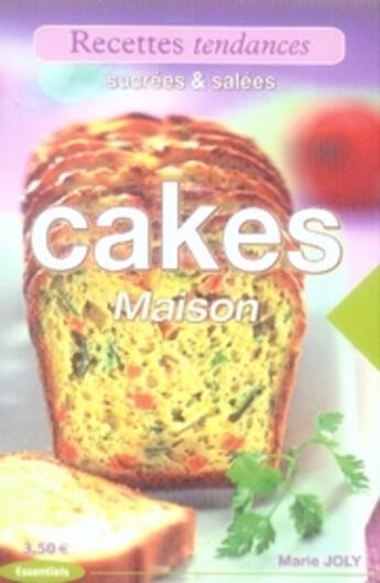 Couverture du livre « Les cakes, recettes tendances » de Nicolas-P aux éditions City