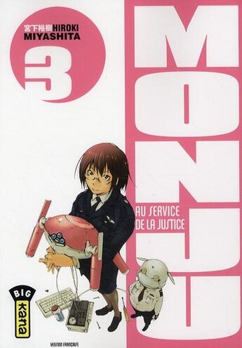 Couverture du livre « Monju, au service de la justice Tome 3 » de Hiroki Miyashita aux éditions Kana