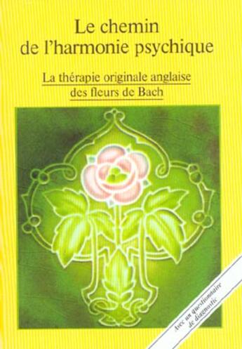 Couverture du livre « Le chemin de l'harmonie psychique » de Mechthild Scheffer aux éditions Medicis