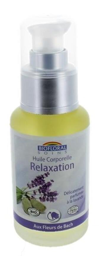 Couverture du livre « Huile corporelle relaxation - cosmebio - 50ml » de  aux éditions Dg-exodif