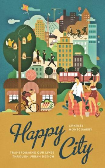 Couverture du livre « Happy City » de Montgomery Charles aux éditions Penguin Books Ltd Digital