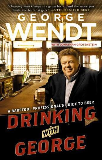 Couverture du livre « Drinking with George » de Wendt George aux éditions Gallery Books