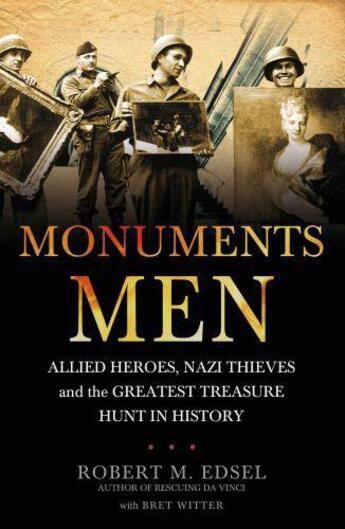 Couverture du livre « Monuments Men » de Robert M. Edsel aux éditions Random House Digital