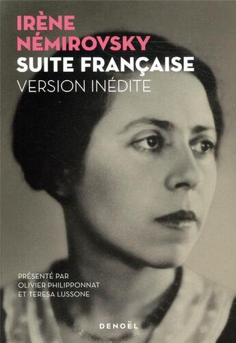 Couverture du livre « Suite française ; tempête en juin, le manuscrit retrouvé » de Irene Nemirovsky aux éditions Denoel