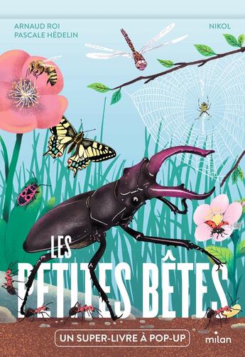 Couverture du livre « Les petites bêtes » de Arnaud Roi et Pascale Hedelin et Nikol aux éditions Milan