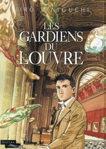 Couverture du livre « Les gardiens du louvre » de Jiro Taniguchi aux éditions Futuropolis