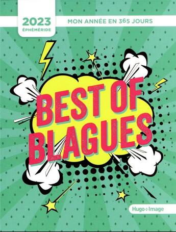 Couverture du livre « Mon année best of blagues (édition 2023) » de  aux éditions Hugo Image