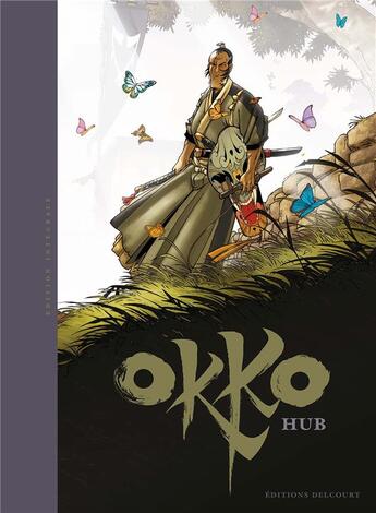 Couverture du livre « Okko : Intégrale Tomes 1 à 10 : les cinq cycles » de Hub aux éditions Delcourt