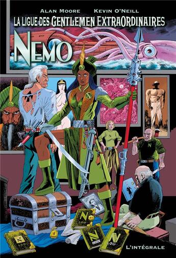 Couverture du livre « La ligue des gentlemen extraordinaires : Nemo » de Alan Moore et Kevin O'Neill aux éditions Panini
