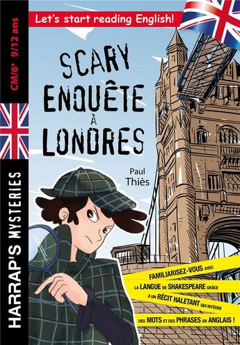 Couverture du livre « Scary enquête à Londres » de Paul Thies aux éditions Harrap's