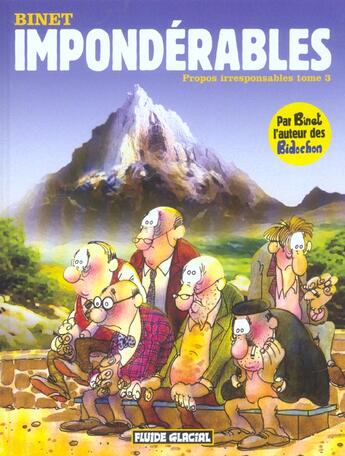 Couverture du livre « IMPONDERABLES » de Binet aux éditions Fluide Glacial