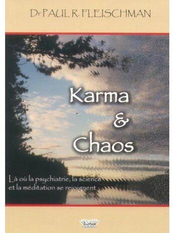 Couverture du livre « Karma et chaos » de Fleischman Paul R. aux éditions Satas