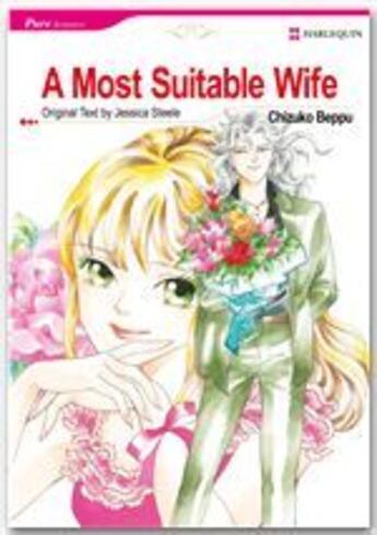 Couverture du livre « A most suitable wife » de Jessica Steele aux éditions Harlequin K.k./softbank Creative Corp.
