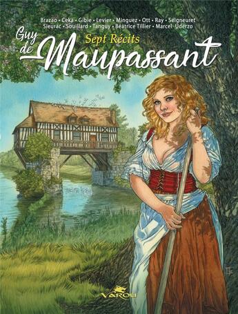 Couverture du livre « Guy de Maupassant t.1 ; sept récits » de  aux éditions Varou