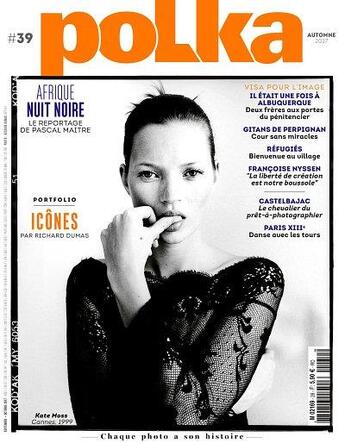 Couverture du livre « Polka n 39 icones aout 2017 » de  aux éditions Polka