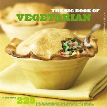 Couverture du livre « Big book of vegetarian » de Kathy Farrell-Kingsley aux éditions Chronicle Books