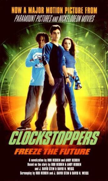 Couverture du livre « Clockstoppers » de Hedden Andy aux éditions Gallery Books