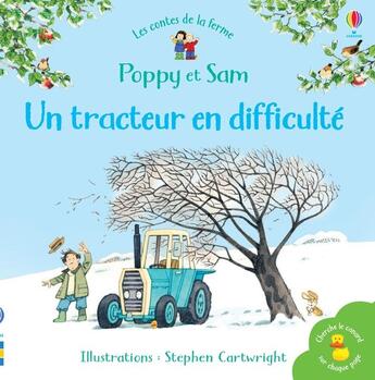 Couverture du livre « Poppy et Sam : un tracteur en difficulté ; mini-livres » de Heather Amery et Stephen Cartwright aux éditions Usborne