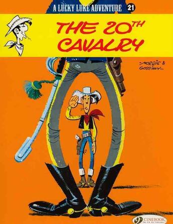 Couverture du livre « Lucky Luke t.21 ; the 20th cavalry » de Rene Goscinny et Morris aux éditions Cinebook