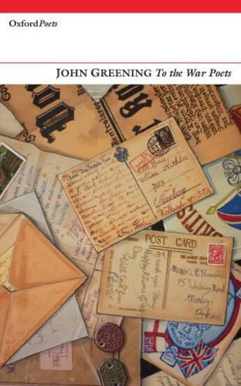 Couverture du livre « To the War Poets » de Greening John aux éditions Carcanet Press Digital