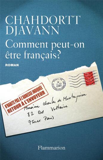Couverture du livre « Comment peut-on etre francais? » de Chahdortt Djavann aux éditions Flammarion