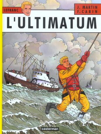 Couverture du livre « Lefranc t.16 : l'ultimatum » de Jacques Martin et Christian Simon aux éditions Casterman