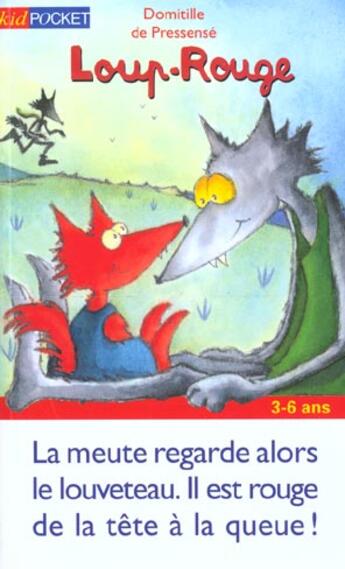 Couverture du livre « Loup-rouge - tome 1 - vol01 » de Pressense D D. aux éditions Pocket Jeunesse