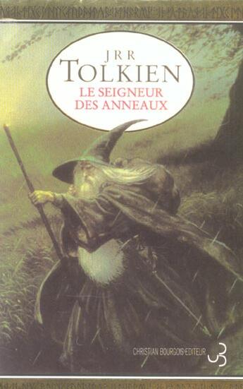 Couverture du livre « Le seigneur des anneaux » de J.R.R. Tolkien aux éditions Christian Bourgois