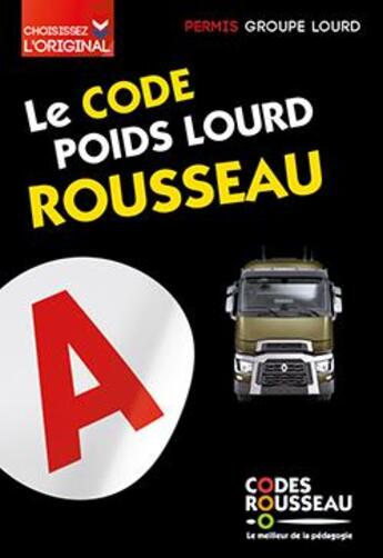 Couverture du livre « Code Rousseau ; poids lourd (édition 2020) » de  aux éditions Codes Rousseau