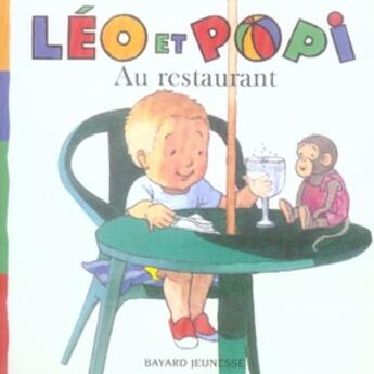 Couverture du livre « Au restaurant (édition 2007) » de  aux éditions Bayard Jeunesse