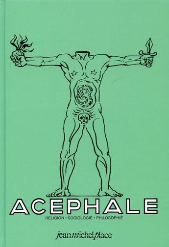 Couverture du livre « Acephale t.1 à t.5 ; 1936-1939 » de Georges Bataille aux éditions Nouvelles Editions Place